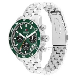 Tommy Hilfiger Chronograph Green Dial Gent's Chronograph Watch 42mm