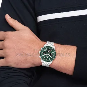 Tommy Hilfiger Chronograph Green Dial Gent's Chronograph Watch 42mm