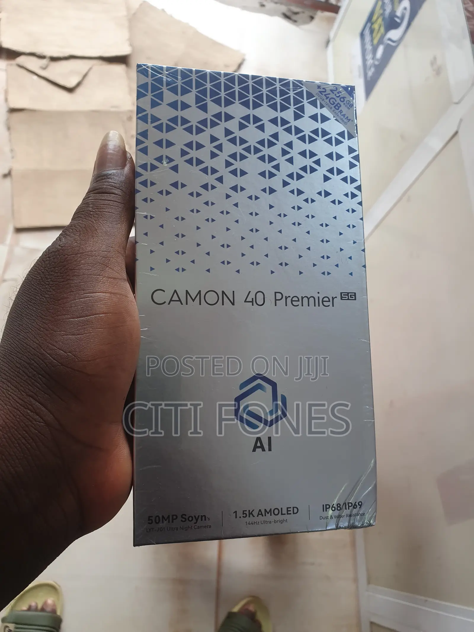 New Tecno Camon 40 Premier 5G 256 GB Black