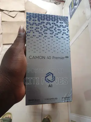 New Tecno Camon 40 Premier 5G 256 GB Black