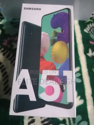 New Samsung Galaxy A51 128 GB Black