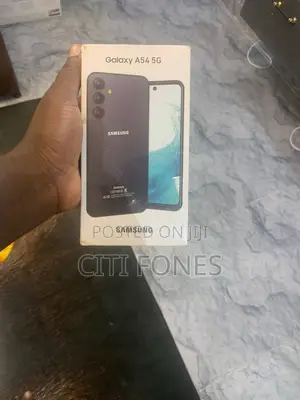 New Samsung Galaxy A54 5G 256 GB Black