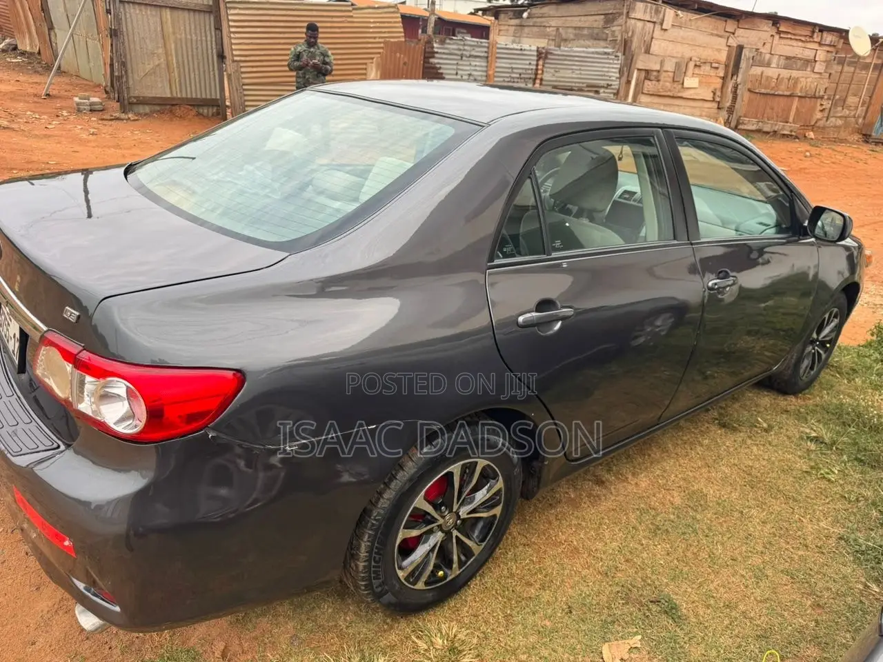 Toyota Corolla L 4-Speed Automatic 2013 Gray