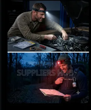 3piece LED Ultra Bright Waterproof Headlamp Light