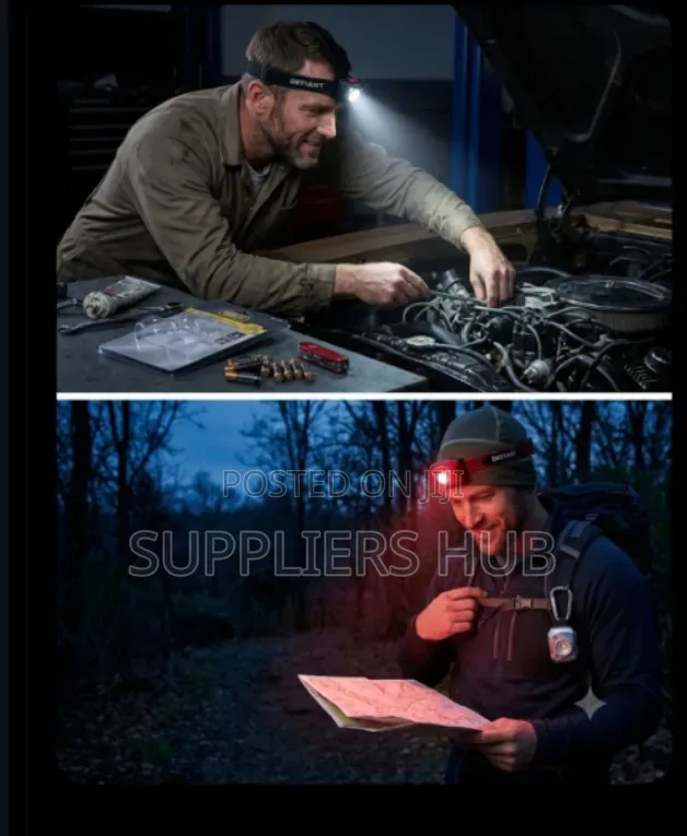 3piece LED Ultra Bright Waterproof Headlamp Light