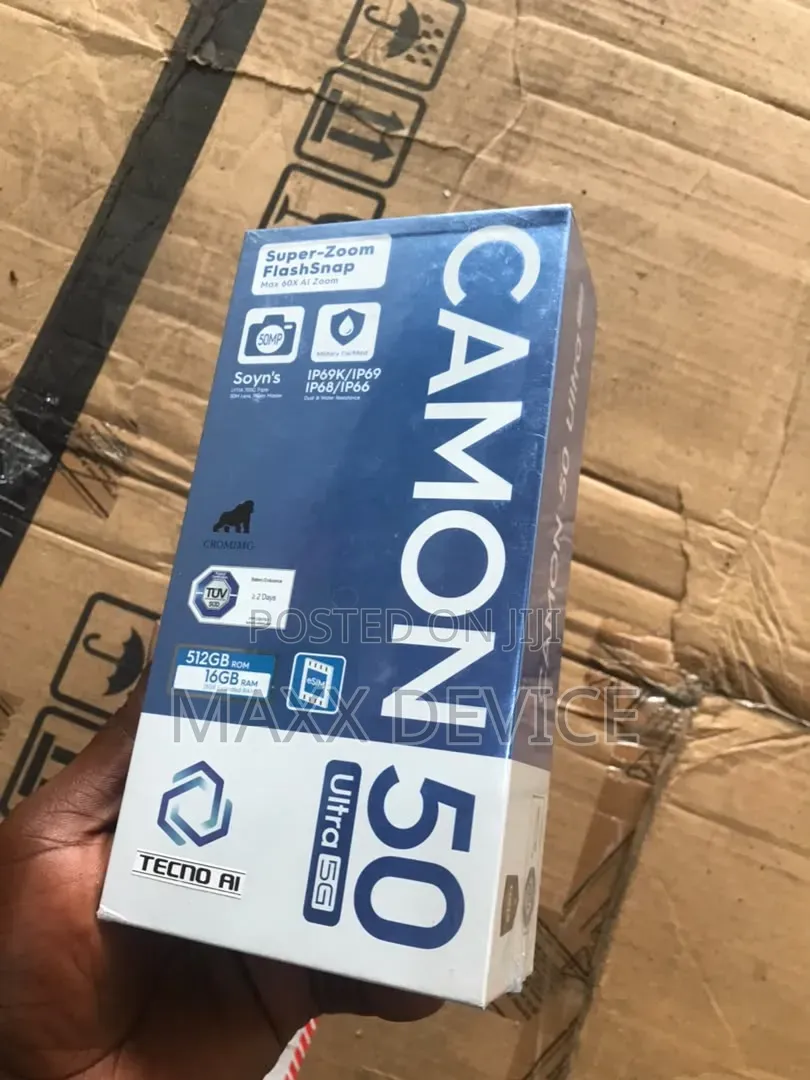 New Tecno Camon 50 Ultra 512 GB Purple