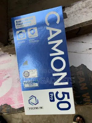 New Tecno Camon 50 Pro 256 GB Gold