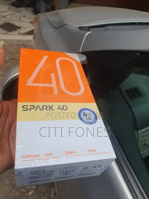 New Tecno Spark 40 256 GB Black