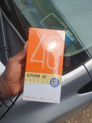 New Tecno Spark 40 256 GB Black