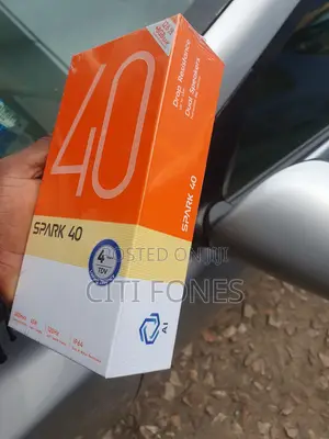 New Tecno Spark 40 256 GB Black