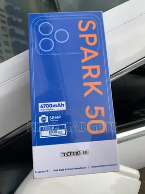 New Tecno Spark 50 128 GB Blue