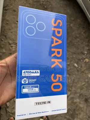 New Tecno Spark 50 128 GB Blue