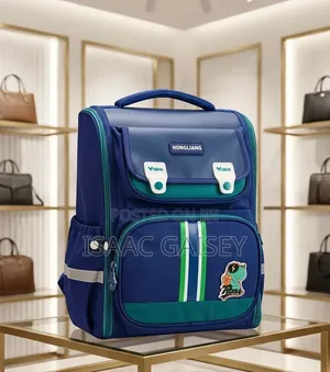 Premium Quality Upper Primary Backpack With Side Water Bottle Pockets