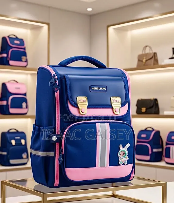 Premium Quality Upper Primary Backpack With Side Water Bottle Pockets