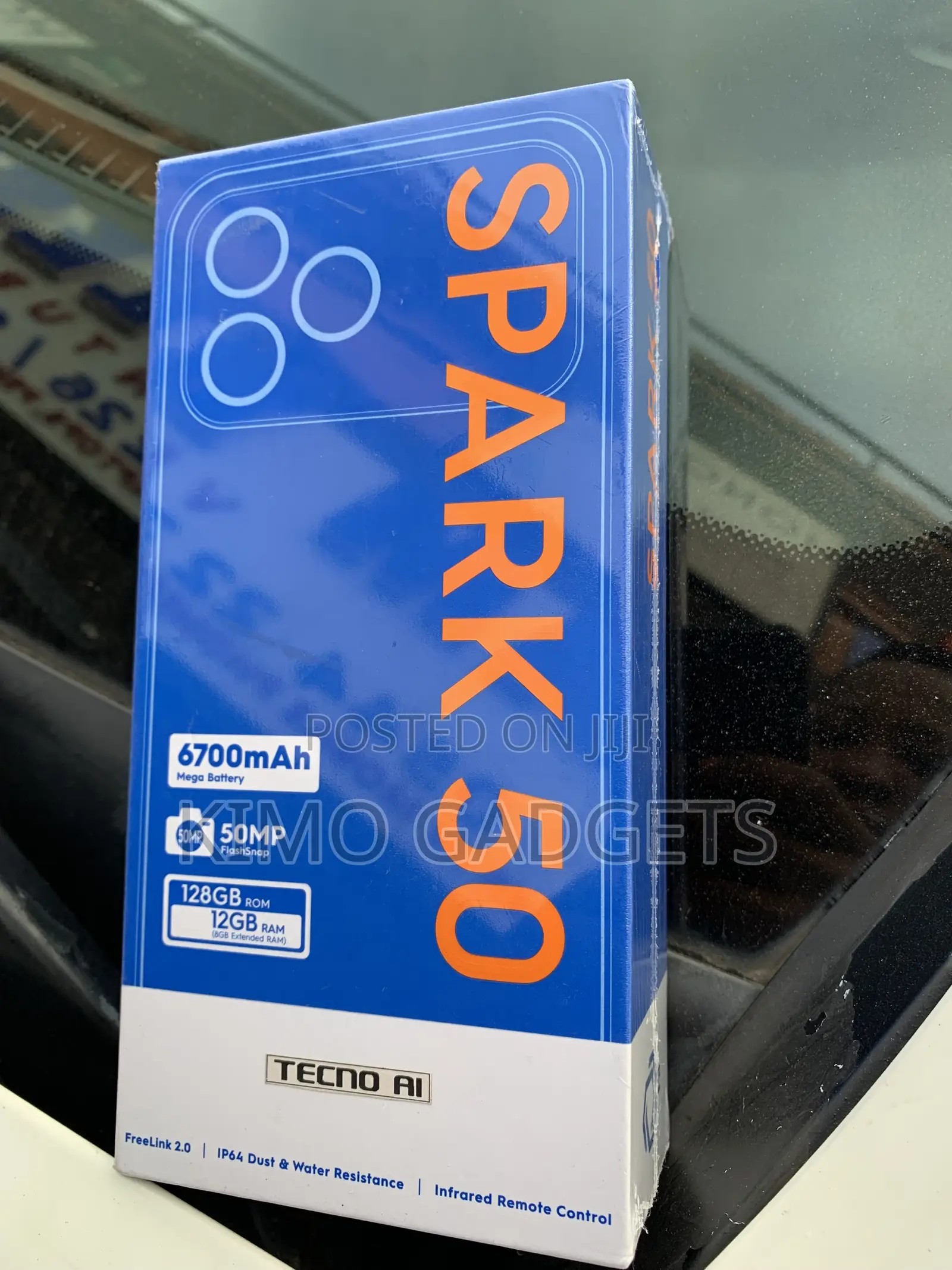 New Tecno Spark 50 128 GB Gray