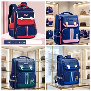 Premium Quality Upper Primary Backpack With Side Water Bottle Pockets