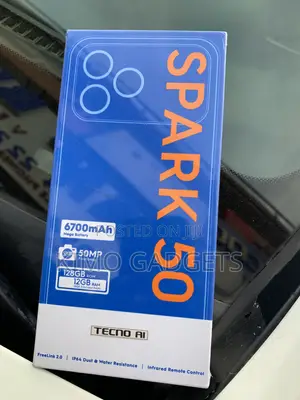 New Tecno Spark 50 128 GB Gray