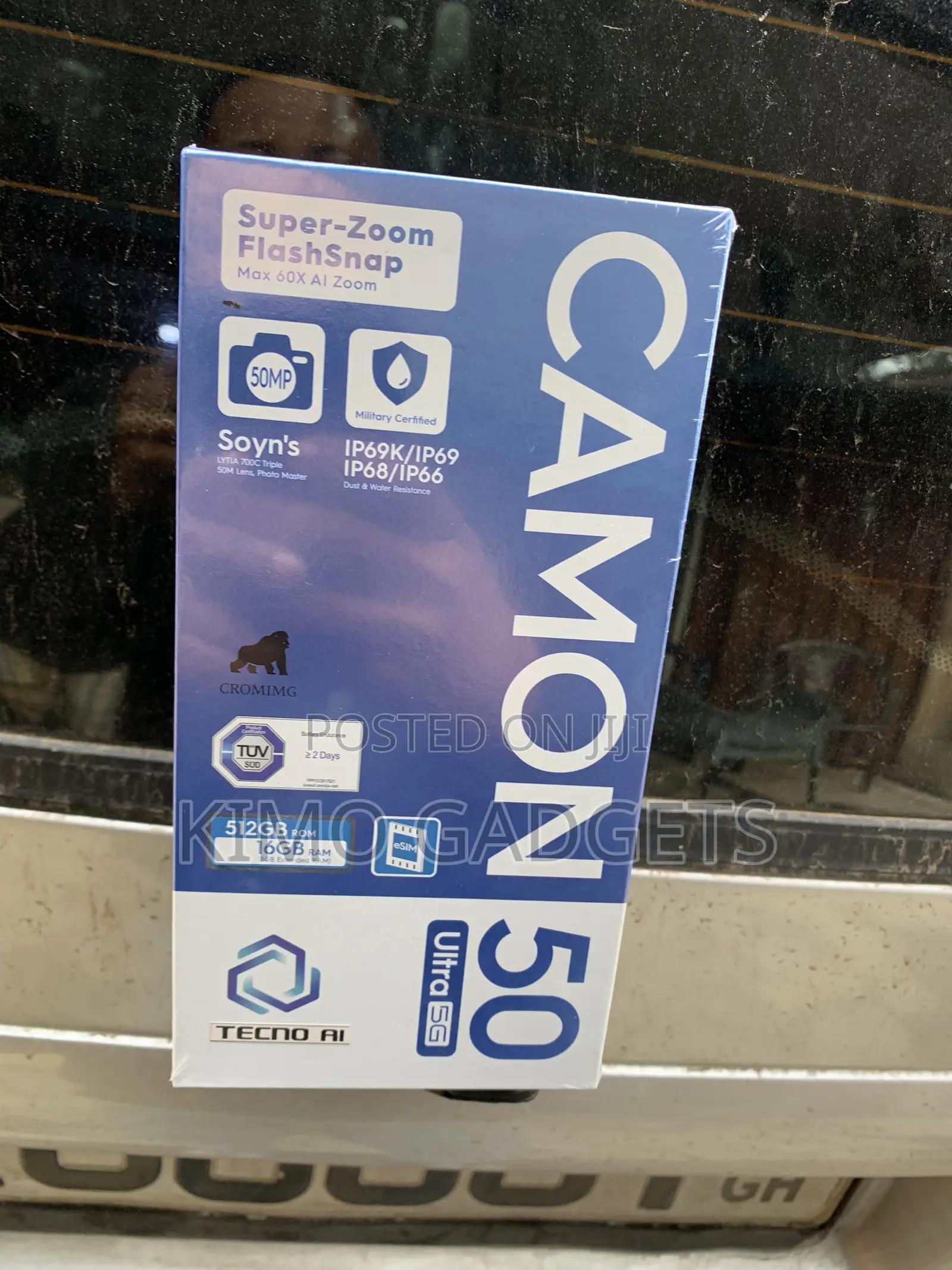 New Tecno Camon 50 Ultra 512 GB Gray
