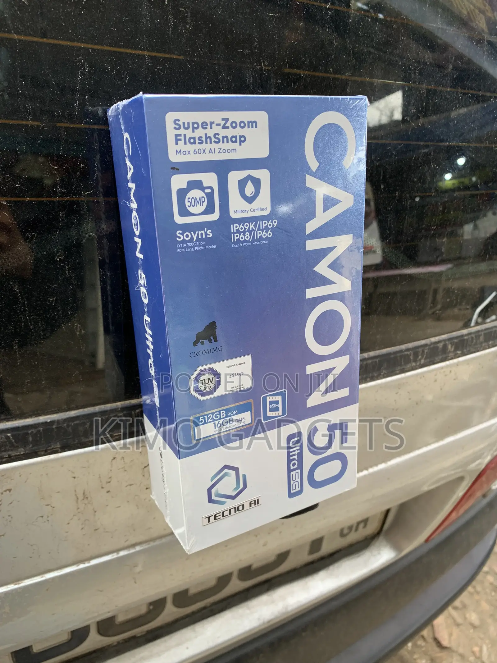New Tecno Camon 50 Ultra 512 GB Gray