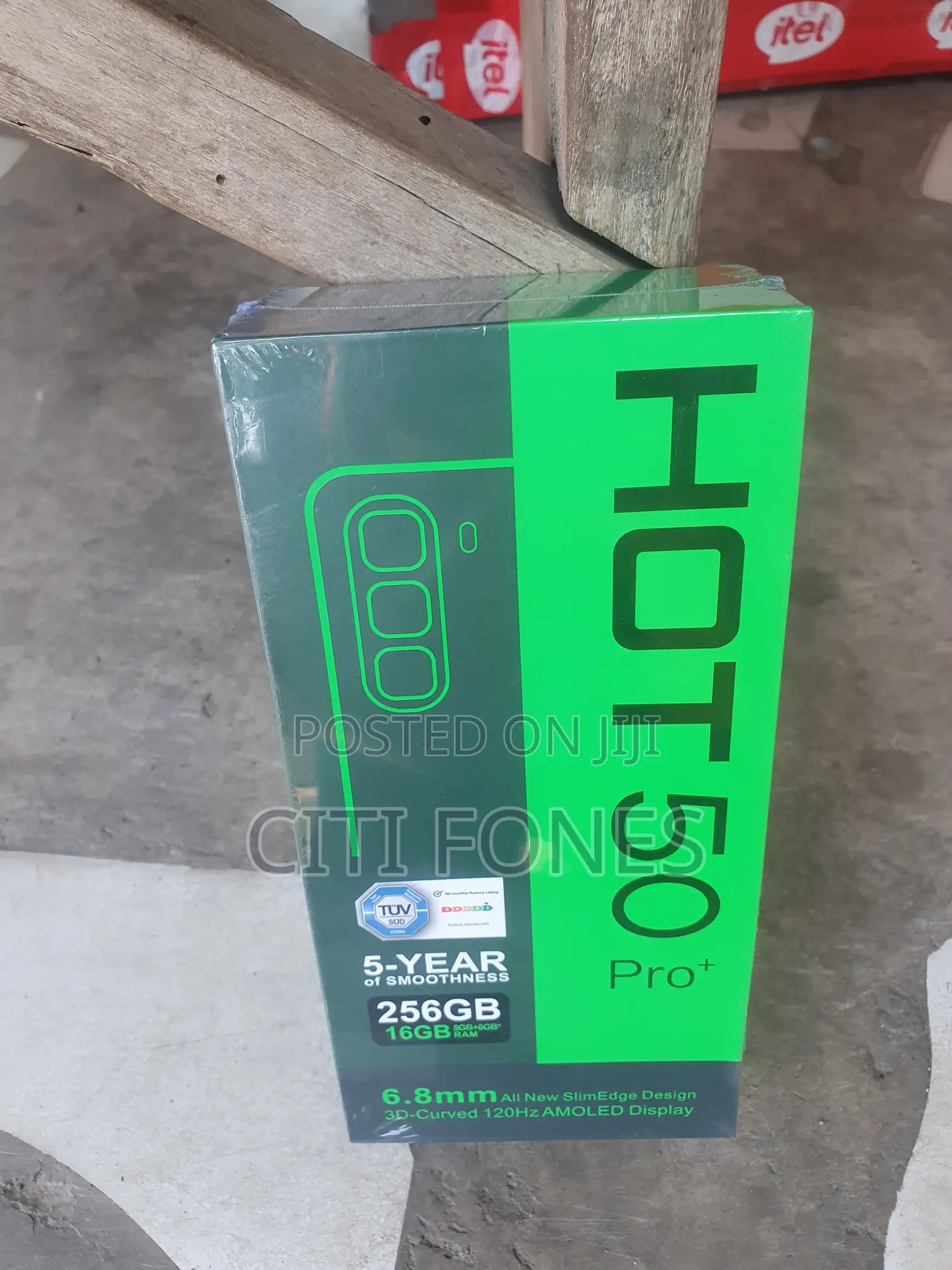 New Infinix Hot 50 Pro+ 4G 256 GB Black