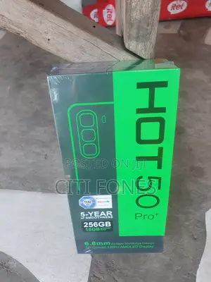 New Infinix Hot 50 Pro+ 4G 256 GB Black