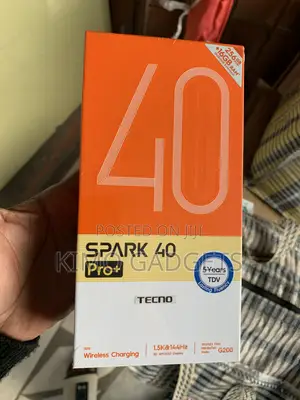 New Tecno Spark 40 Pro+ 256 GB Gray