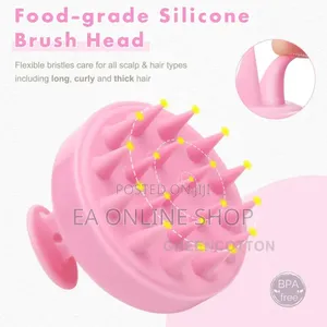 Silicone Brush Scalp Massage Hair Salon Washing Animals Cleaning