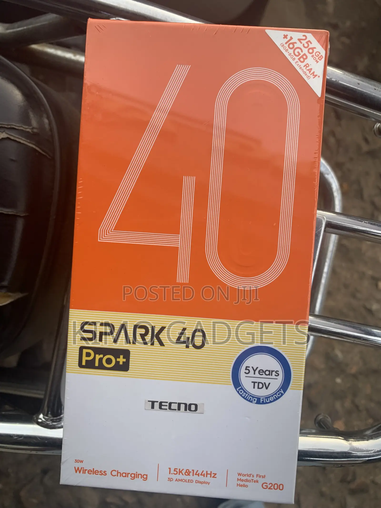 New Tecno Spark 40 Pro+ 256 GB Gray