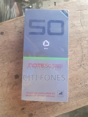 New Infinix Note 50s 256 GB Black