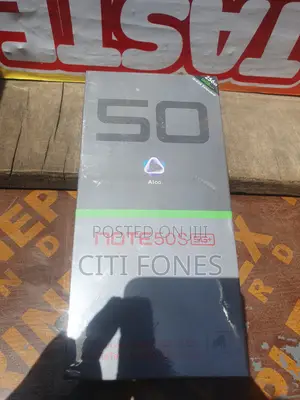 New Infinix Note 50s 256 GB Black
