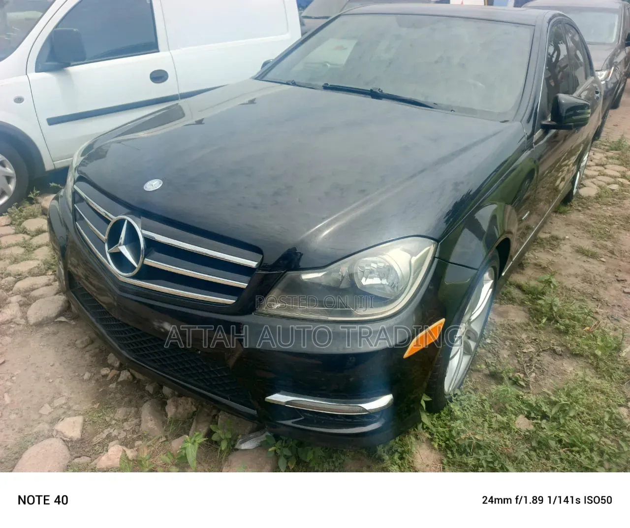 Mercedes-Benz C250 2012 Black