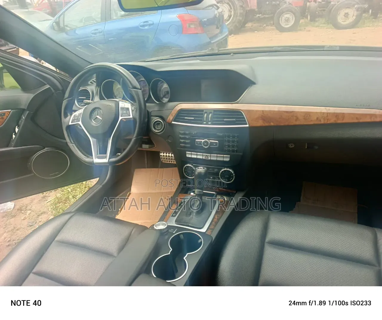 Mercedes-Benz C250 2012 Black