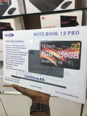 New Tablet 256 GB Black