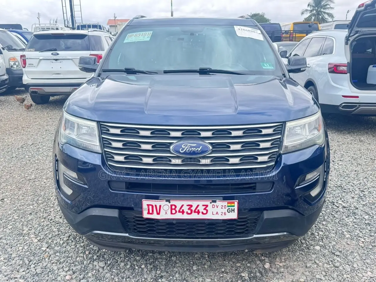Ford Explorer XLT 4dr FWD (2.3L 4cyl 6A) 2017 Blue