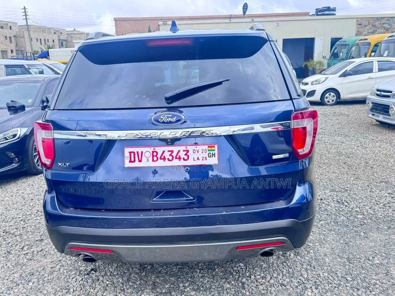 Ford Explorer XLT 4dr FWD (2.3L 4cyl 6A) 2017 Blue