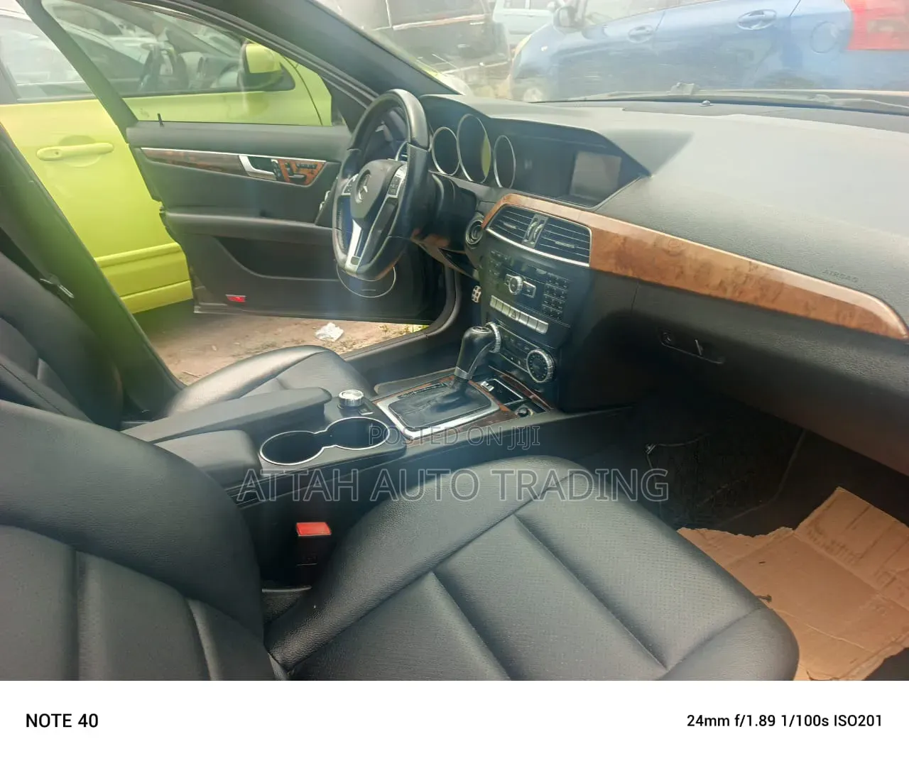 Mercedes-Benz C250 2012 Black