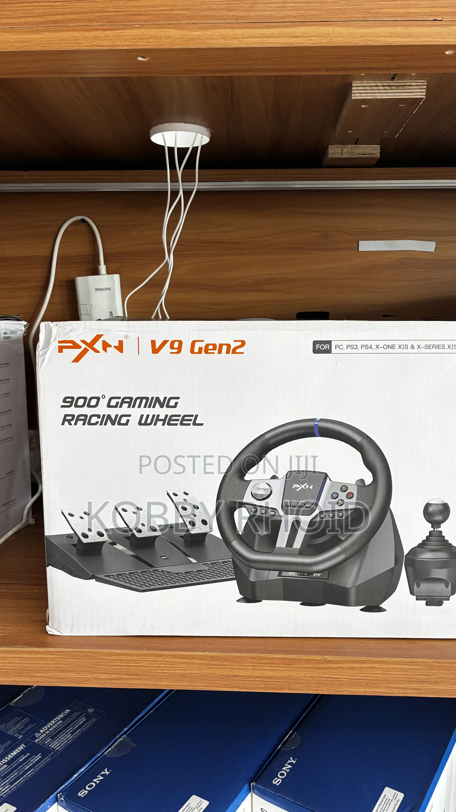 PXN V9 Gen2 900° Gaming Racing Wheel