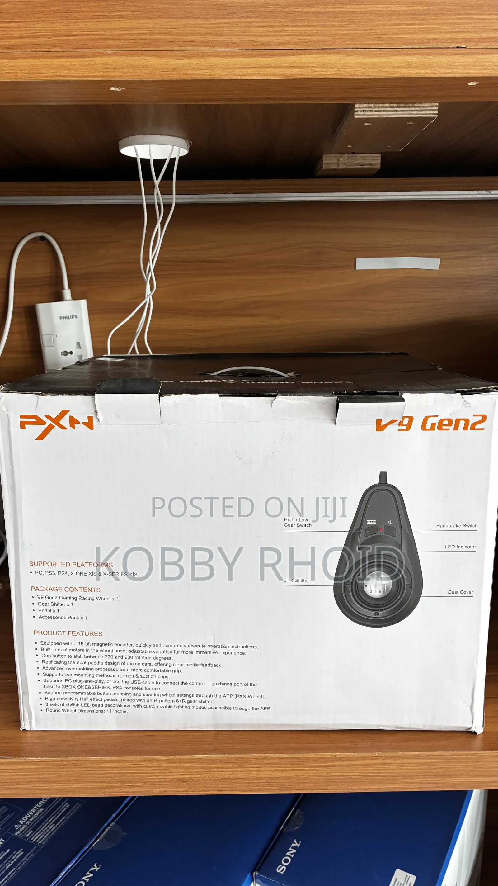 PXN V9 Gen2 900° Gaming Racing Wheel