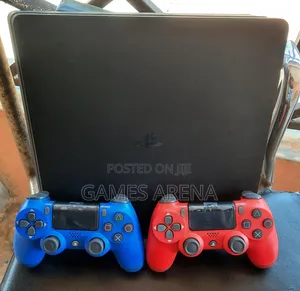 Ps4 Slim Jailbreak + 2 Controllers + 7 Games