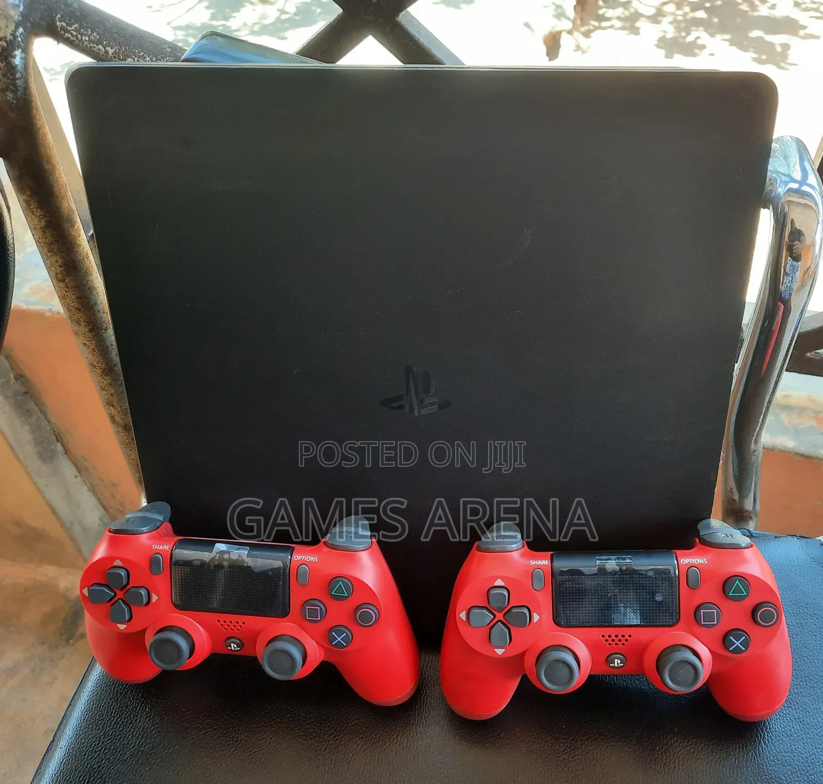 Ps4 Slim Jailbreak + 2 Controllers + 7 Games