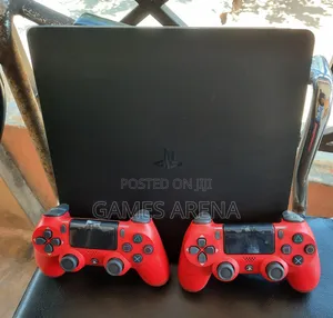 Ps4 Slim Jailbreak + 2 Controllers + 7 Games