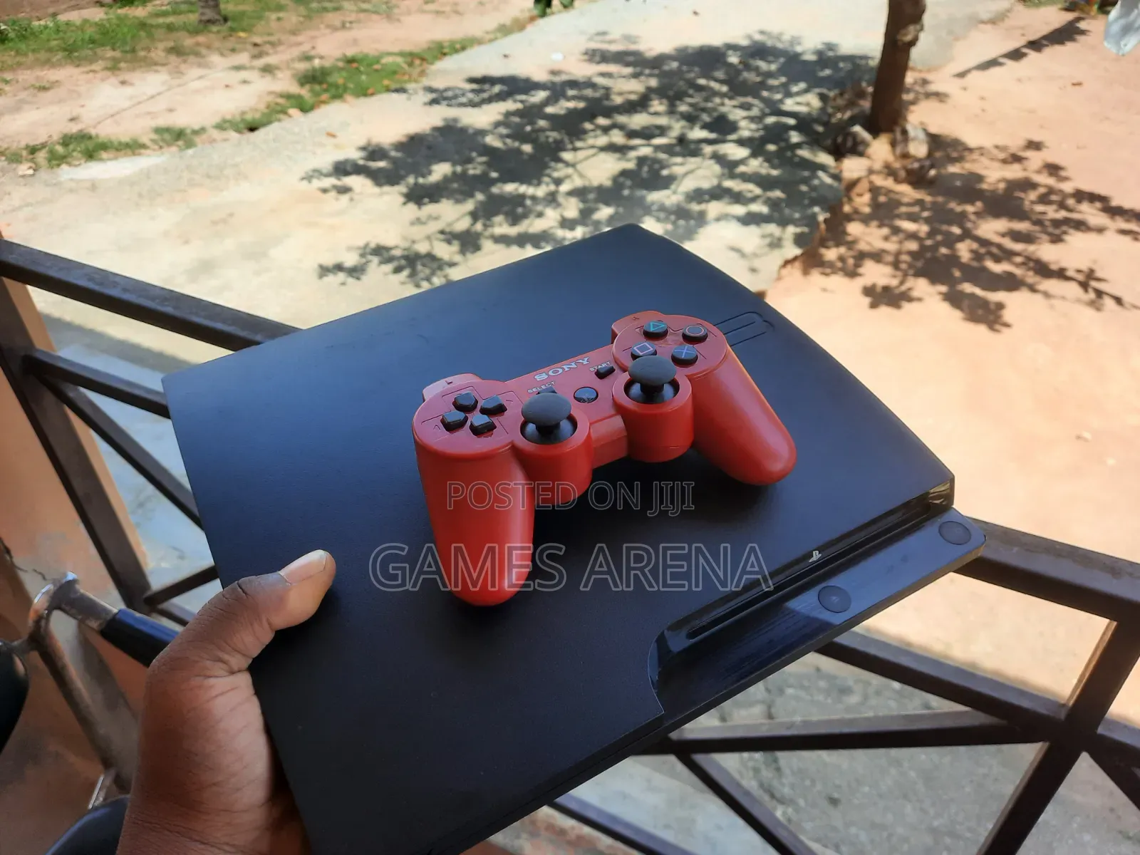 PS3 Slim With 2 Controllers and Games (PRICE FIXED)