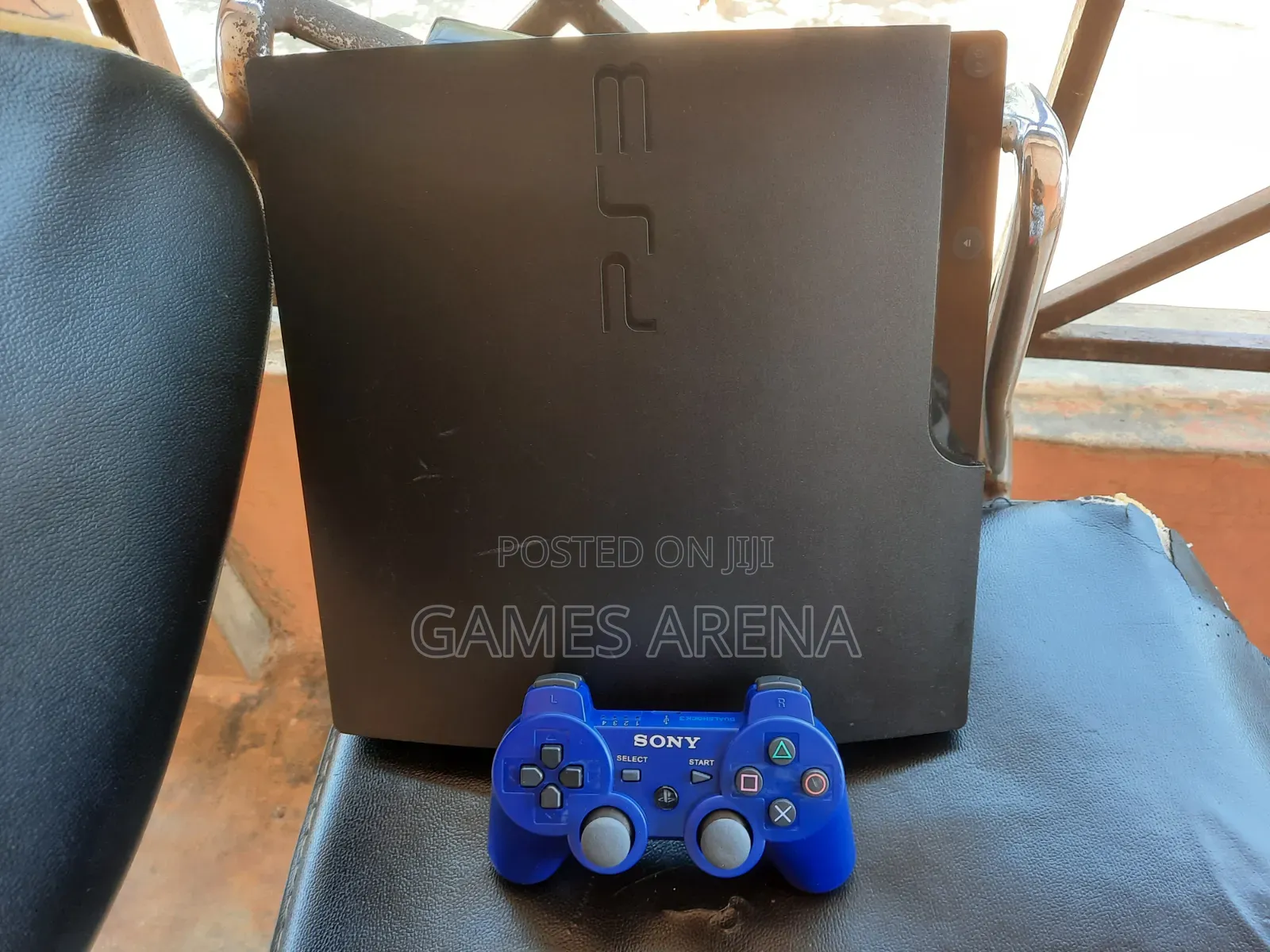 PS3 Slim With 2 Controllers and Games (PRICE FIXED)