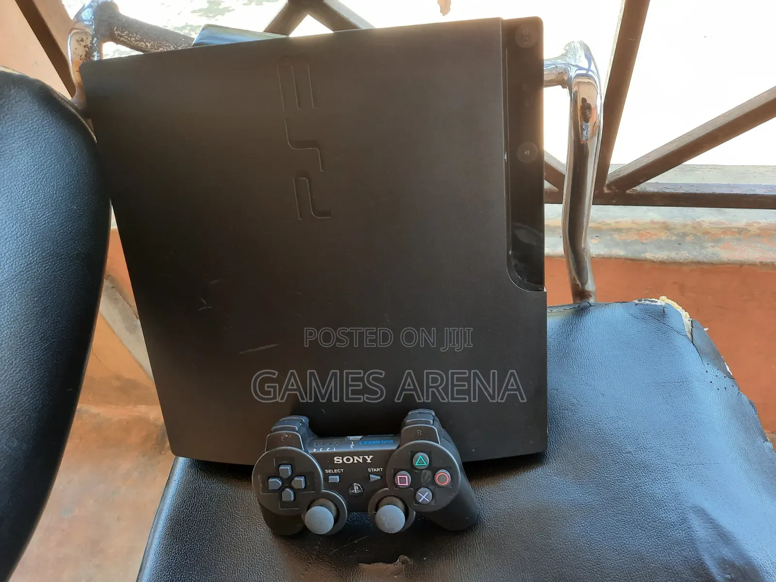 PS3 Slim With 2 Controllers and Games (PRICE FIXED)