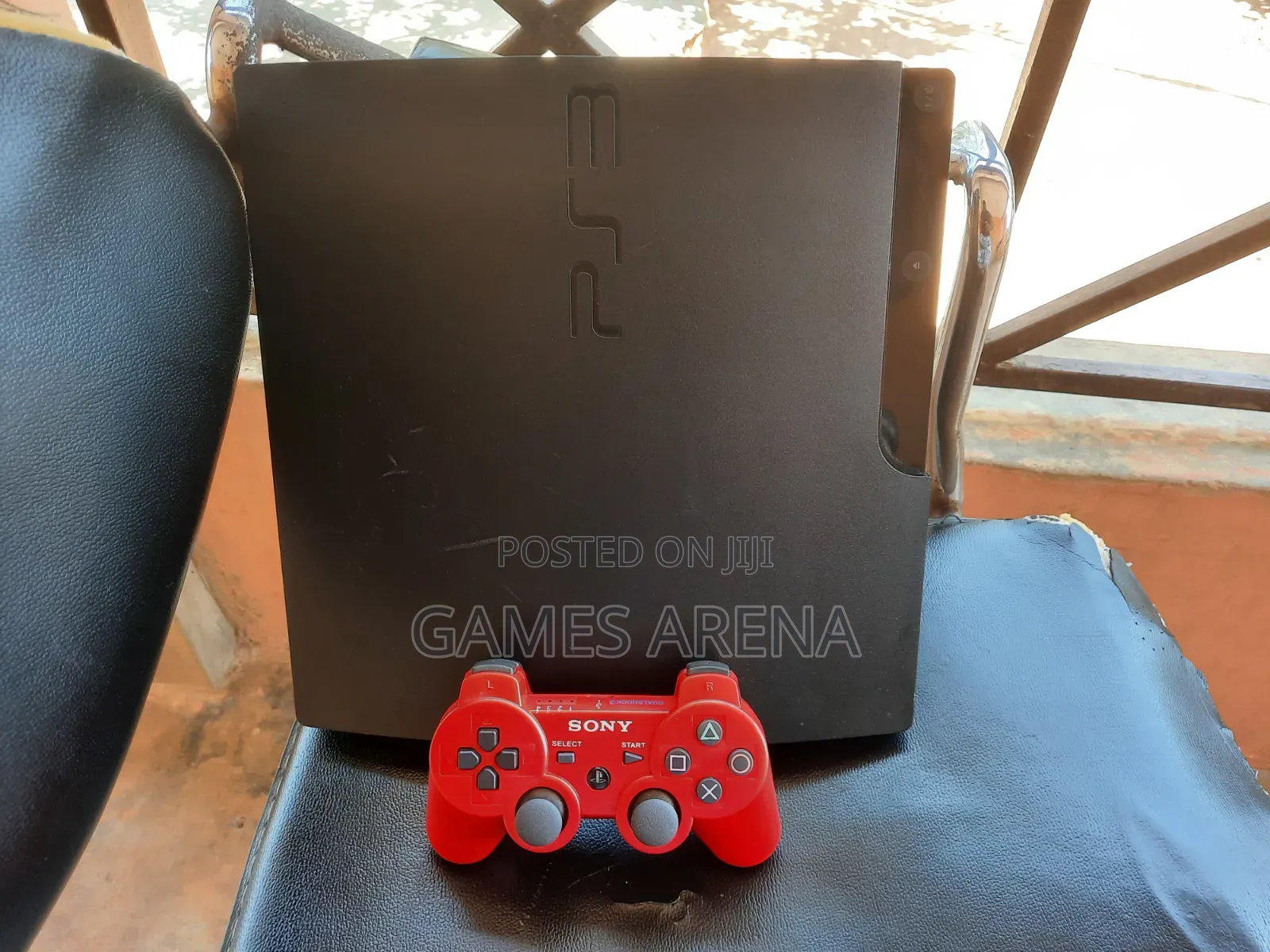 PS3 Slim With 2 Controllers and Games (PRICE FIXED)