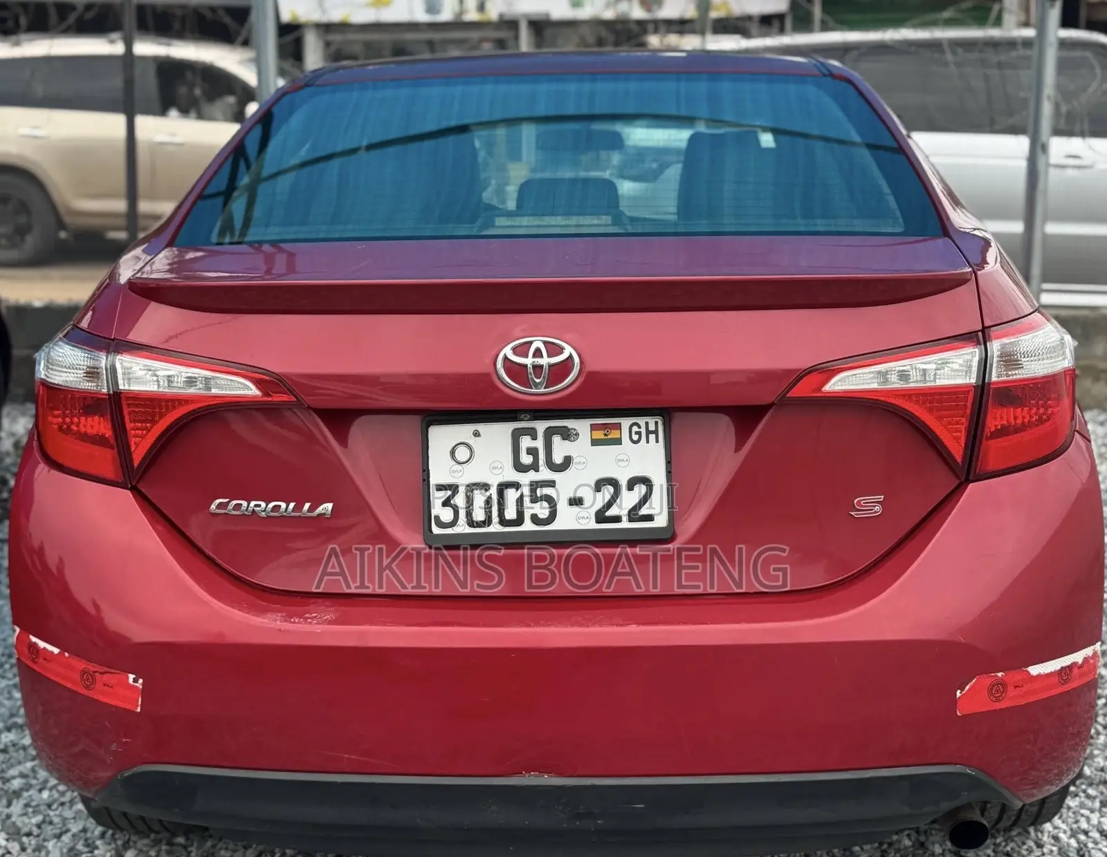Toyota Corolla 2015 Red