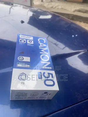 New Tecno Camon 50 Pro 256 GB Black