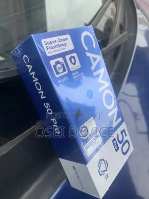 New Tecno Camon 50 Pro 256 GB Black