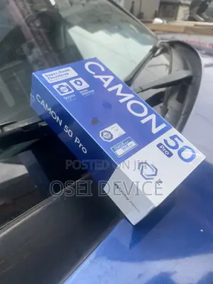 New Tecno Camon 50 Pro 256 GB Black