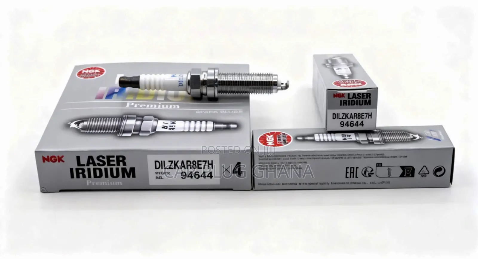 Original NGK DILZKAR8E7H/DILZKAR7E7H 90919-A1008 Spark Plugs